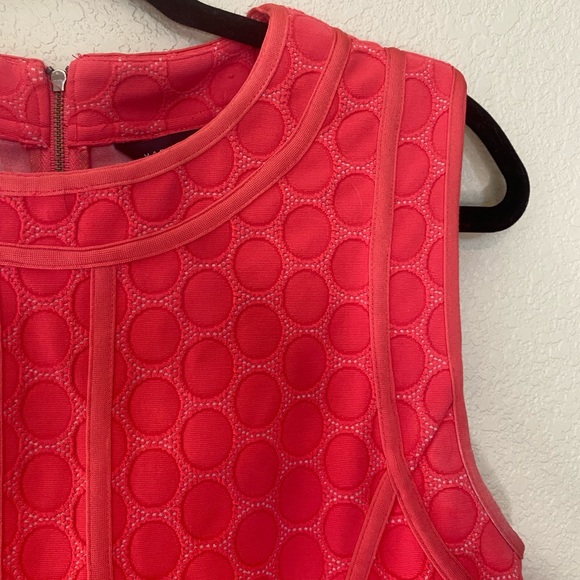 Marc by Marc Jacobs Bright Pink Dress Polka Dot Detail - Picture 6 of 7